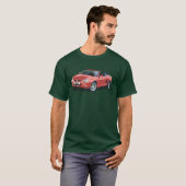 Nightfire Red Car lustig T-Shirt (Vorne ganz)