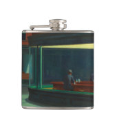 Nighthawawa von Edward Hopper Flachmann (Vorderseite)