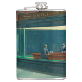 Nighthawks 1942 von Edward Hopper Flachmann