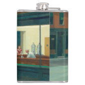 Nighthawks 1942 von Edward Hopper Flachmann (Rückseite)