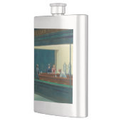 Nighthawks 1942 von Edward Hopper Flachmann (Links)