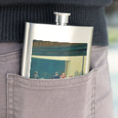 Nighthawks 1942 von Edward Hopper Flachmann (Beispiel)