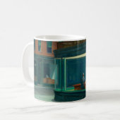Nighthawks 1942 von Edward Hopper Kaffeetasse (Vorderseite Links)