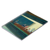 Nighthawks 1942 von Edward Hopper Notizblock (Linke Seite)