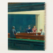 Nighthawks 1942 von Edward Hopper Planer (Rückseite)