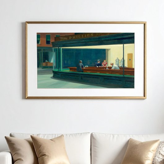 Nighthawks 1942 von Edward Hopper Poster