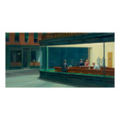 Nighthawks 1942 von Edward Hopper Poster (Vorderseite)