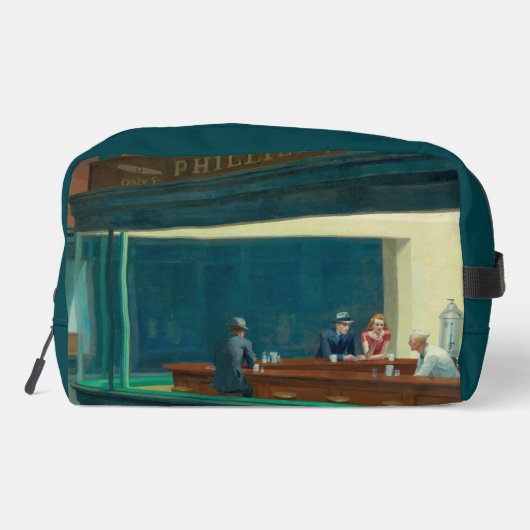 Nighthawks 1942 von Edward Hopper Waschbeutel (Rückseite)