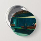 Nighthawks Edward Hopper Button (Vorne & Hinten)