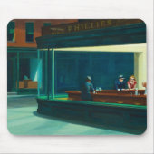 Nighthawks Edward Hopper Mousepad (Vorne)