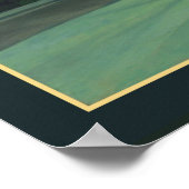 "Nighthawks" Edward Hopper Poster (Ecke)