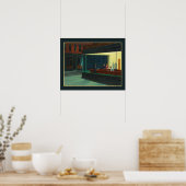 "Nighthawks" Edward Hopper Poster (Küche)