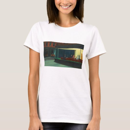 Nighthawks - Edward Hopper T-Shirt (Vorderseite)