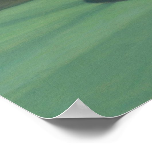 Nighthawks - Empty diner - Edward Hopper -  Poster (Ecke)