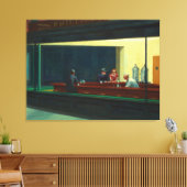 Nighthawks Gemälde von Edward Hopper Leinwanddruck (Insitu (Wohnzimmer))