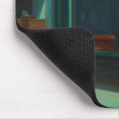 Nighthawks-Gemälde von Edward Hopper Mousepad (Ecke)