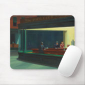 Nighthawks-Gemälde von Edward Hopper Mousepad (Mit Mouse)