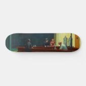 Nighthawks Gemälde von Edward Hopper Skateboard (Horizontal)