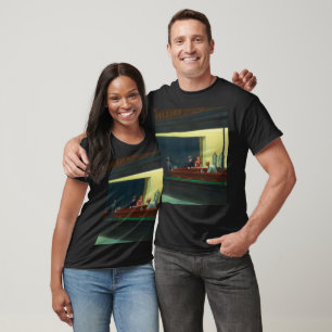Nighthawks-Gemälde von Edward Hopper  T-Shirt