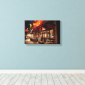 "Nighthawks" in San Francisco Leinwanddruck (Insitu (Holzboden))