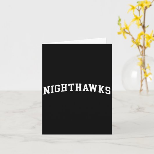 Nighthawks Karte (Gelbe Blume)