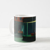 Nighthawks painting by Edward Hopper Kaffeetasse (Vorderseite Links)