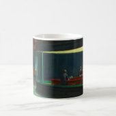 Nighthawks painting by Edward Hopper Kaffeetasse (Mittel)