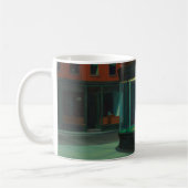 Nighthawks painting by Edward Hopper Kaffeetasse (Links)
