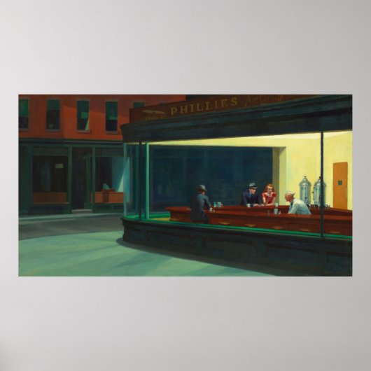 Nighthawks Poster (Vorne)