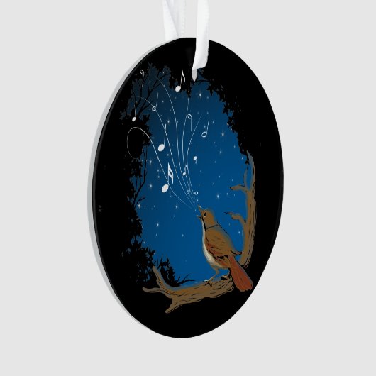 Nightingale Song Ornament (Vorderseite)