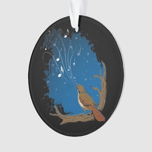 Nightingale Song Ornament (Vorderseite)