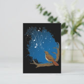 Nightingale Song Postkarte (Stehend Vorderseite)