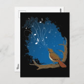 Nightingale Song Postkarte (Vorne/Hinten)