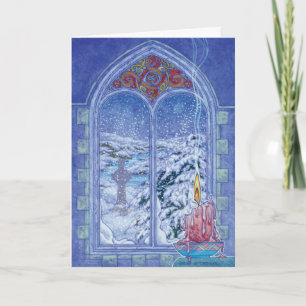 NightLight Weihnachtskarte Feiertagskarte