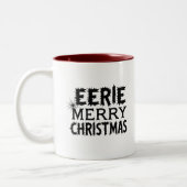 Nightmare Before Christmas" Mug – Spooky & Fun Zweifarbige Tasse (Links)