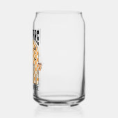 "Nightmare Before Coffee" Retro Skeletttrinken Dosenglas (Links)