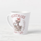Nightmare Before Coffee Skeleton Tasse - Funny Cof (Linke Ecke)