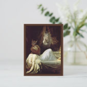 Nightmare by Füssli Johann Heinrich (Beste Qualitä Postkarte (Stehend Vorderseite)