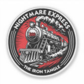 Nightmare Express | Dungeon Crawler Carl Aufkleber (Vorderseite)