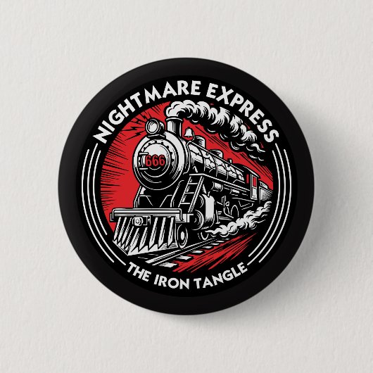 Nightmare Express | Dungeon Crawler Carl Button (Vorderseite)