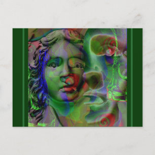 Nightmare (Green) 2005 von Mark Edward Westerfield Postkarte