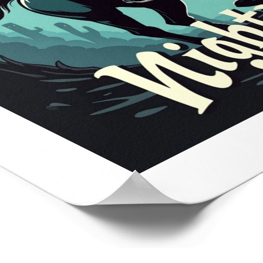 Nightmare Rider Poster (Ecke)