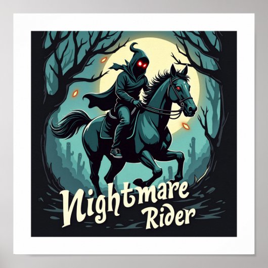 Nightmare Rider Poster (Vorne)
