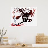 Nightmare Shadows Poster (Küche)