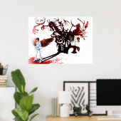 Nightmare Shadows Poster (Heimbüro)