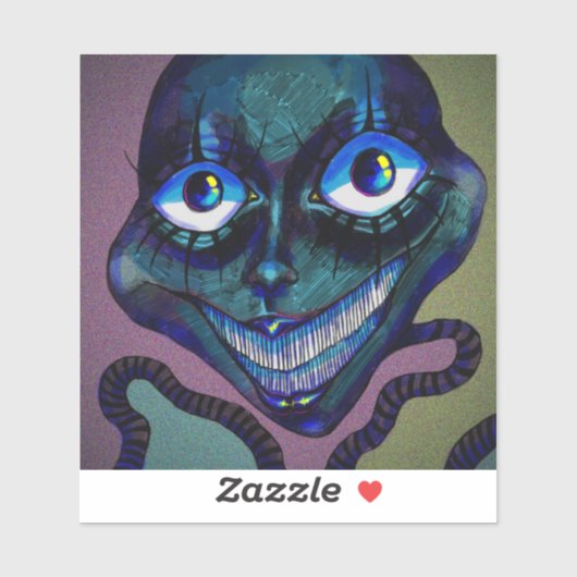 NIGHTMAREFAIRBODBODENAUFkleber Aufkleber (Blatt)