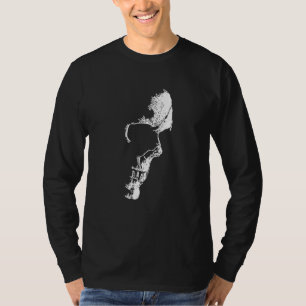 Nightmares Skull Halloween T-Shirt