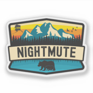Nightmute, Alaska Aufkleber