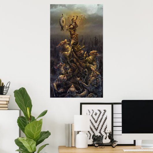 Nightraid Poster (Heimbüro)