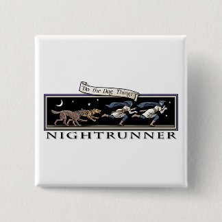 Nightrunner quadratischer Knopf Button